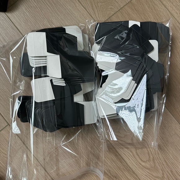 Empty Makeup Storage Square Boxes Black DIY Lot Bulk 239 Pieces - Picture 5 of 5